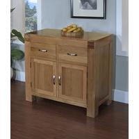 Santana Blonde Oak 2 Door 2 Drawer Sideboard