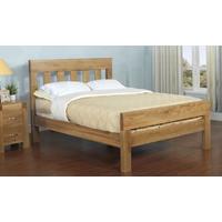 Santana Blonde Oak Bed - Multiple Sizes (Double Bed)