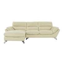 Salvador Leather Corner Chaise