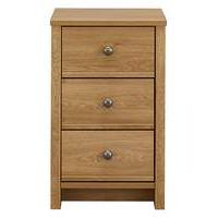 Salcombe 3 Drawer Bedside Table