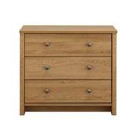 Salcombe 3 Drawer Wide Chest