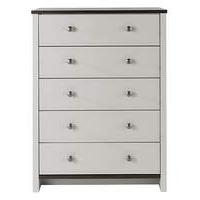 salcombe 5 drawer wide chest