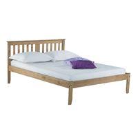 salvador wooden bed frame pine double