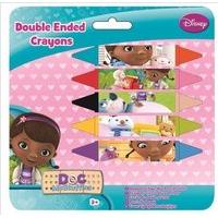 Sambros Ddm-s13-627-a Doc Mc Stuffins Double Ended Crayons (pack Of 5)