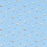 Sanderson Wallpapers Dogs in Clo...