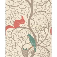 Sanderson Wallpapers Squirrel & Dove, DVIWSQ102