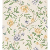 Sanderson Wallpapers Porcelain Garden Lemon/Leaf Green, DCAVPO105