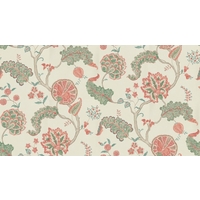 Sanderson Wallpapers Palampore Green/Red, DCAVPA101