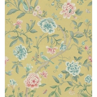 Sanderson Wallpapers Porcelain Garden Rose/Linden, DCAVPO102