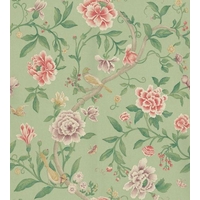 Sanderson Wallpapers Porcelain Garden Rose/Fennel, DCAVPO101