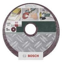 sanding discs grit size 24 125 mm bosch 2609256249 5 pcs