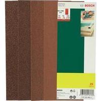 sander paper set unperforated grit size 60 80 120 240 l x w 230 mm x 9 ...