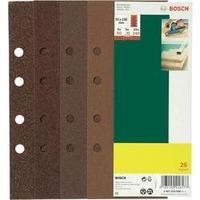 Sander paper set punched Grit size 60, 80, 120, 240 (L x W) 230 mm x 93 mm Bosch Promoline 2607019499 1 Set