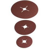 sanding discs unperforated grit size 60 115 mm wolfcraft 2462000 5 pcs