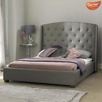 sareer signature bed frame with sareer matrah coil sprung mattress kin ...