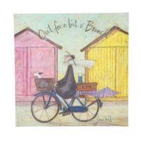 Sam Toft Out For A Bit O\'Brunch Canvas Print (W)40cm (H)40cm