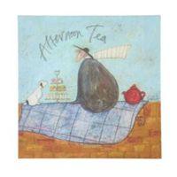 Sam Toft Afternoon Tea Canvas Print (W)40cm (H)40cm