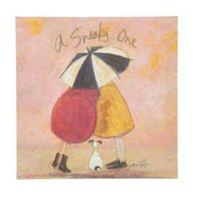 Sam Toft A Sneaky One Ii Canvas Print (W)40cm (H)40cm