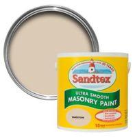 Sandtex Sandstone Beige Matt Masonry Paint 2.5L