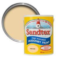 Sandtex Sand Dune Yellow Matt Masonry Paint 5L