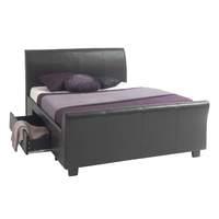 sareer ascot drawer bed with sareer matrah coil sprung mattress king