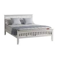 Sareer Sandhurst White Bed - Double