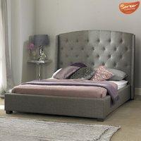 sareer signature bed frame with sareer matrah coil sprung mattress dou ...