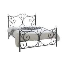 Sareer Sherry Black Bed Frame with Sareer Matrah Pocket Sprung Mattress - King