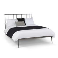 Saturn Metal Bed Frame - Black Nickel - 4FT