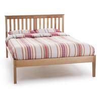 Salisbury Low Foot-end Oak Wooden Bed Frame Superking