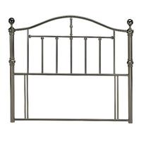 Sareer Victoria Black Nickel Headboard Double