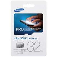 samsung 32gb micro sd hc uhs class 10 pro flash card