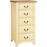 Savannah Painted Chest of Drawer - 5 Drawer Wellington