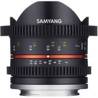 samyang 8mm t38 video umc ii fisheye lens micro four thirds fit