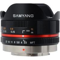 Samyang 7.5mm f3.5 UMC Fish-Eye Lens - Black - Micro Four Thirds