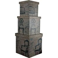 Saint Denis Storage Boxes(Set of 3)