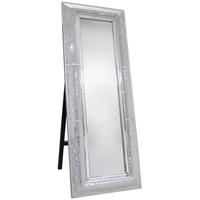 Sayama Silver Mosaic Full Length Floor Mirror