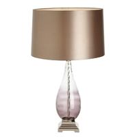 Salou Smoke Twist Table Lamp Base Only