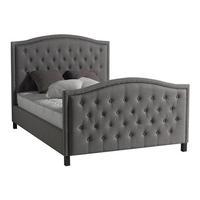 Sareer Marcel Double Bed Frame, Grey, Choose Set