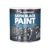 satin black paint 500ml