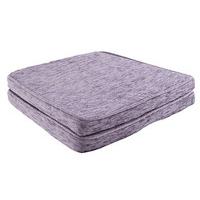 savannah square seat pads pair lilac chenille