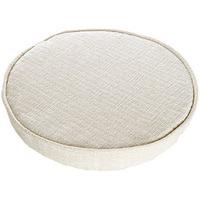 Savannah Stool Pad, Cream, Chenille