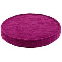 Savannah Stool Pad, Fuchsia Pink, Chenille