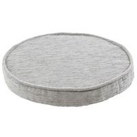 Savannah Stool Pad, Grey, Chenille