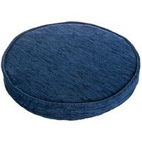 Savannah Stool Pad, Navy, Chenille