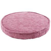 Savannah Stool Pad, Pale Pink, Chenille