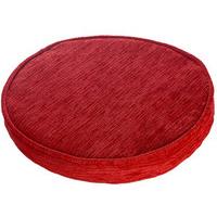 Savannah Stool Pad, Red, Chenille