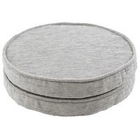 Savannah Stool Pads (2 - SAVE £4), Grey, Chenille