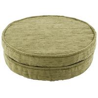 Savannah Stool Pads (2 - SAVE £4), Moss Green, Chenille