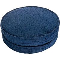 Savannah Stool Pads (2 - SAVE £4), Navy, Chenille